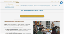 Desktop Screenshot of jicc.org.il